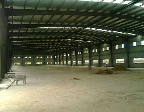 颍上县某食品厂钢结构工程安装