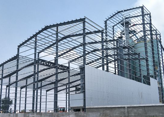 阜南某化工厂钢结构安装工程